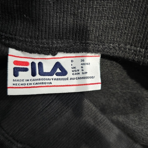 FILA FLEECE JOGGER PANTS WOMEN'S SIZE AVAILABLES BLACK - Picture 5 of 8